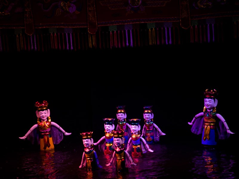 Hanoi Cyclo Tour and Water Puppet Show for Half Day Tour (4 hours) - Private tour - 40% off